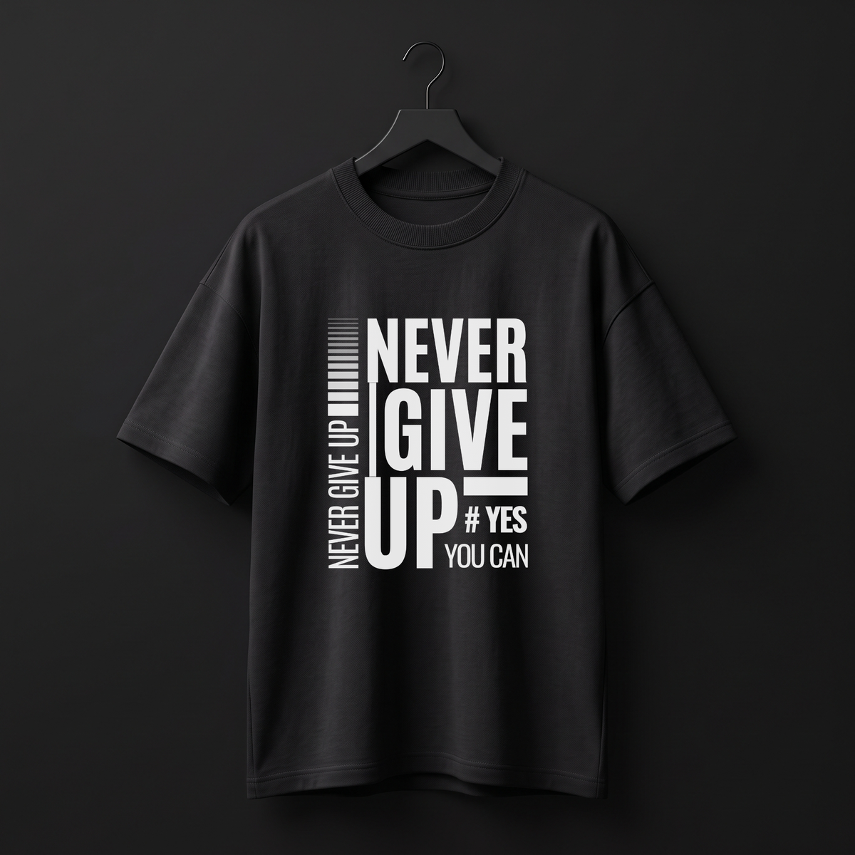 Never give up
