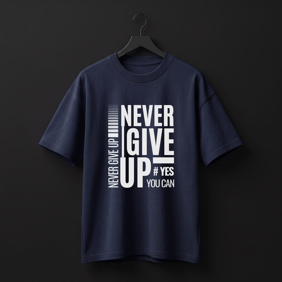 Never give up